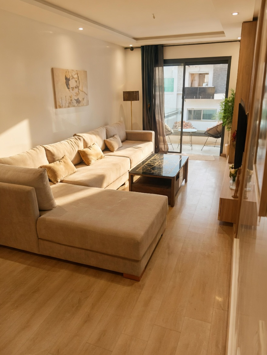 Appartement neuf 2 chambres - Harhoura