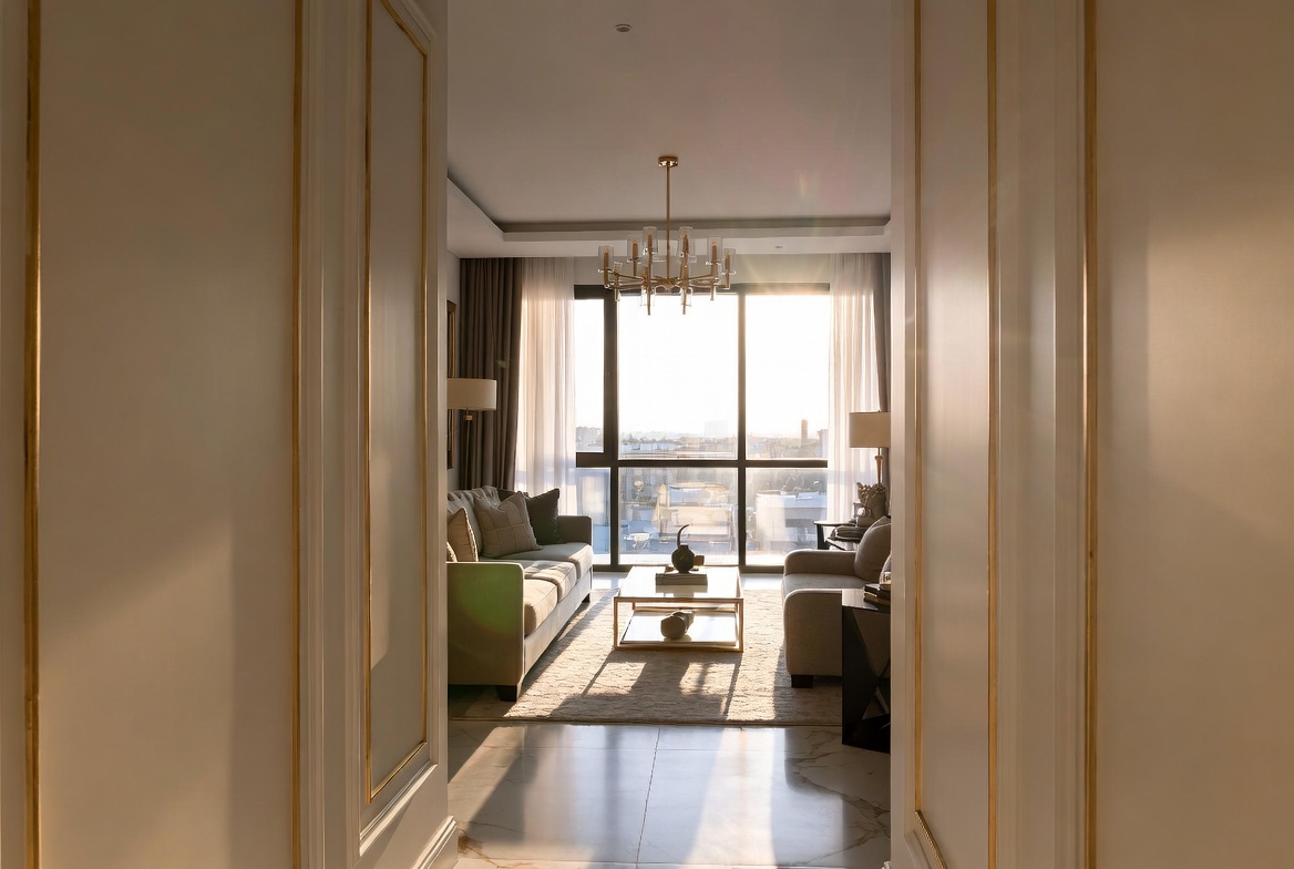 Intérieur architectural de prestige